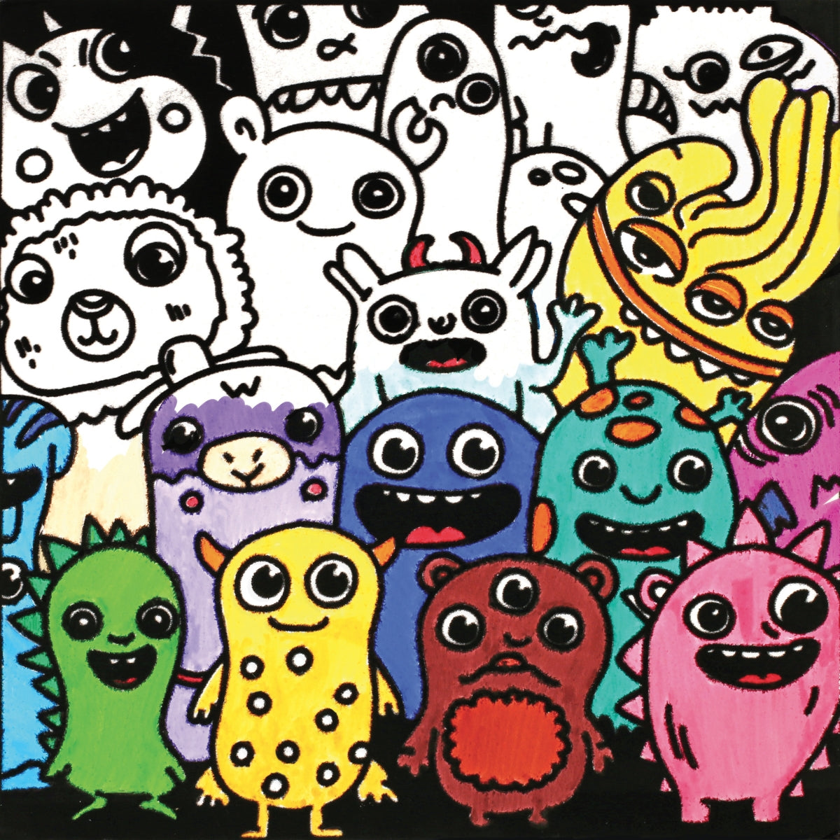 mes-courses-en-vrac-dessins-et-coloriages-monstres-coloriage-velours-enfants image 5