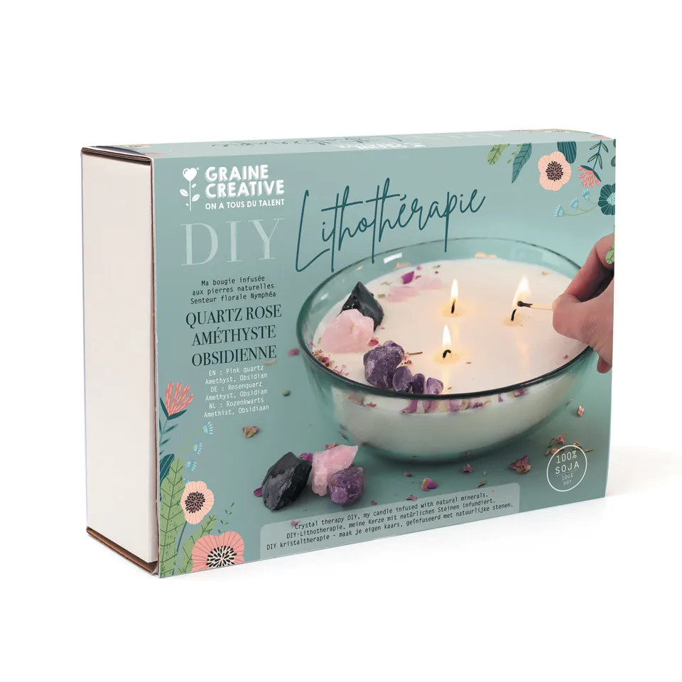mes-courses-en-vrac-bougies-et-savons-kit-bougie-lithoth-rapie-xxl-coffret image 1