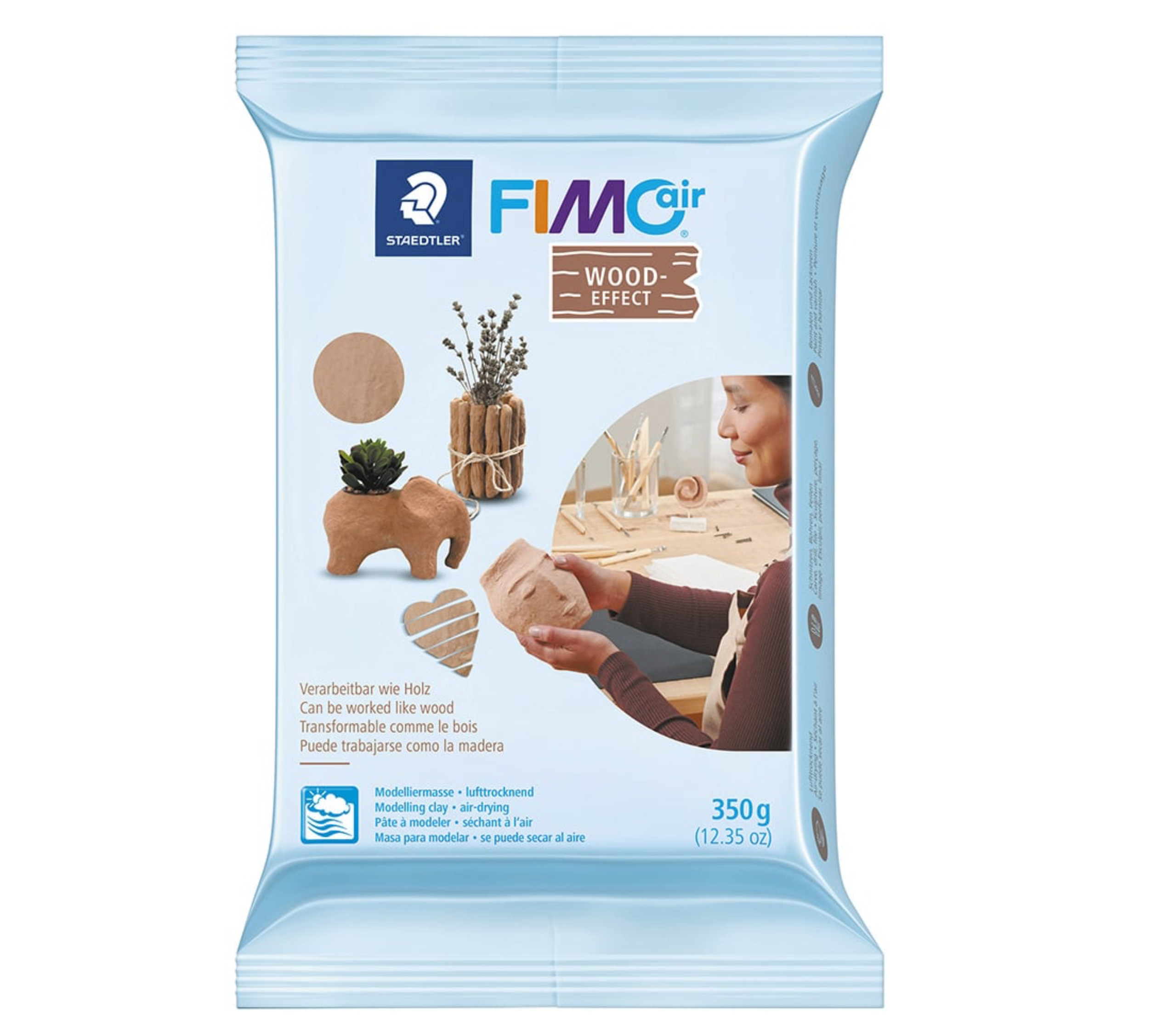 fimo-air-effect-p-te-modeler-bois-350-g-effet-bois image 1