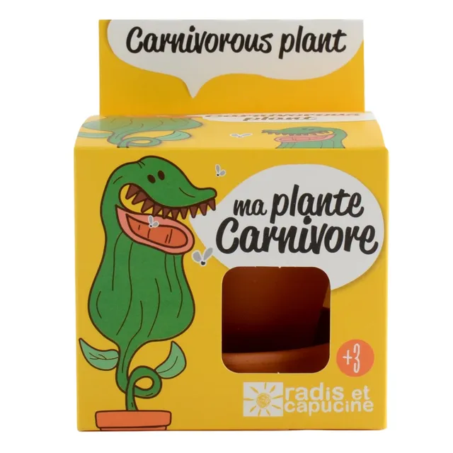 mes-courses-en-vrac-kit-plante-carnivore-pot-terre-cuite image 1