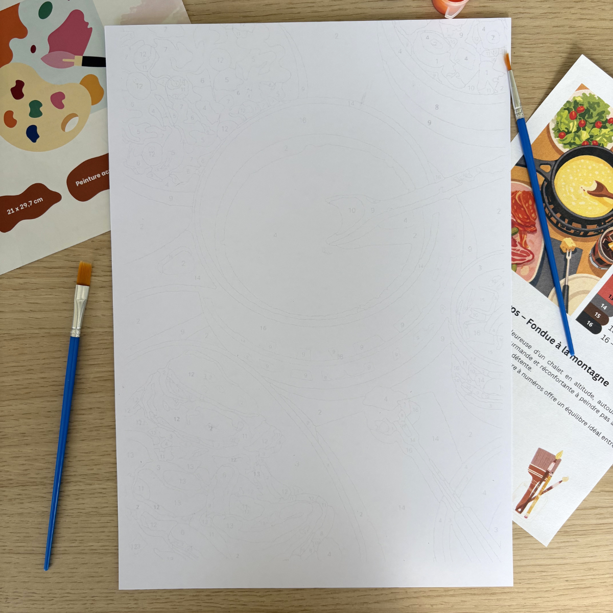 mes-courses-en-vrac-peinture-au-num-ro-fondue-savoyarde-a4 image 3