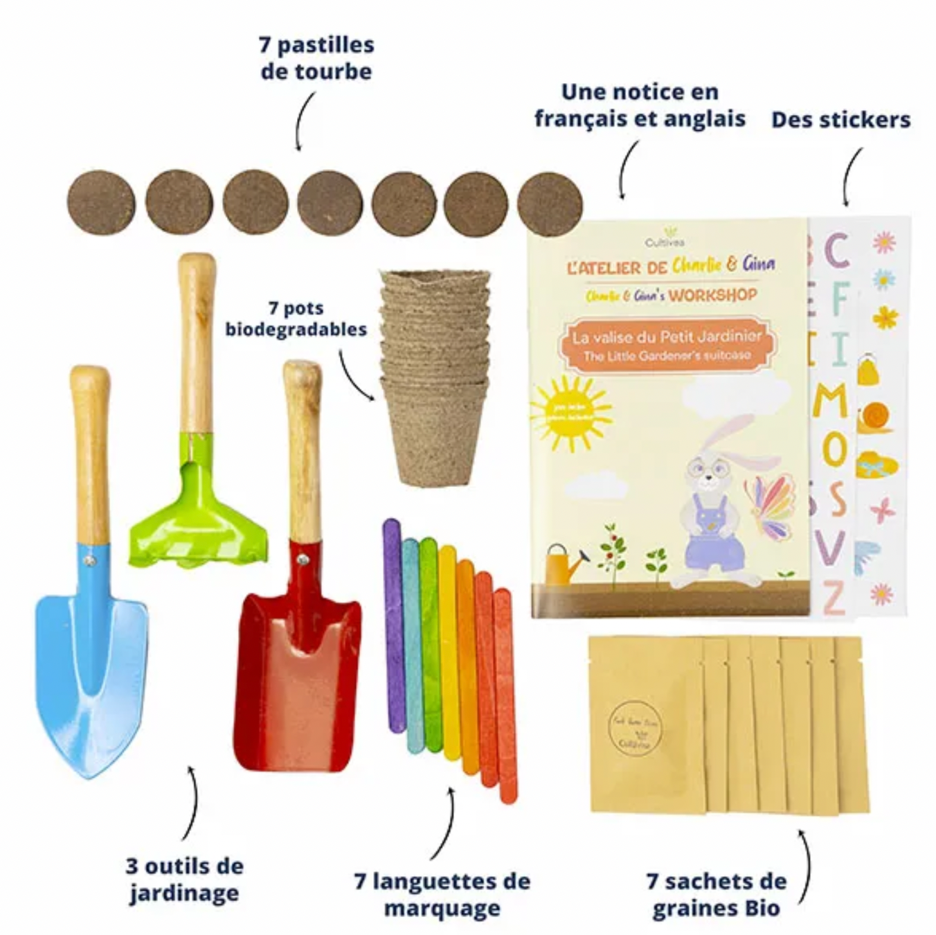 cultivea-la-valisette-du-jardinier-kit-potager-enfant-bio image 4