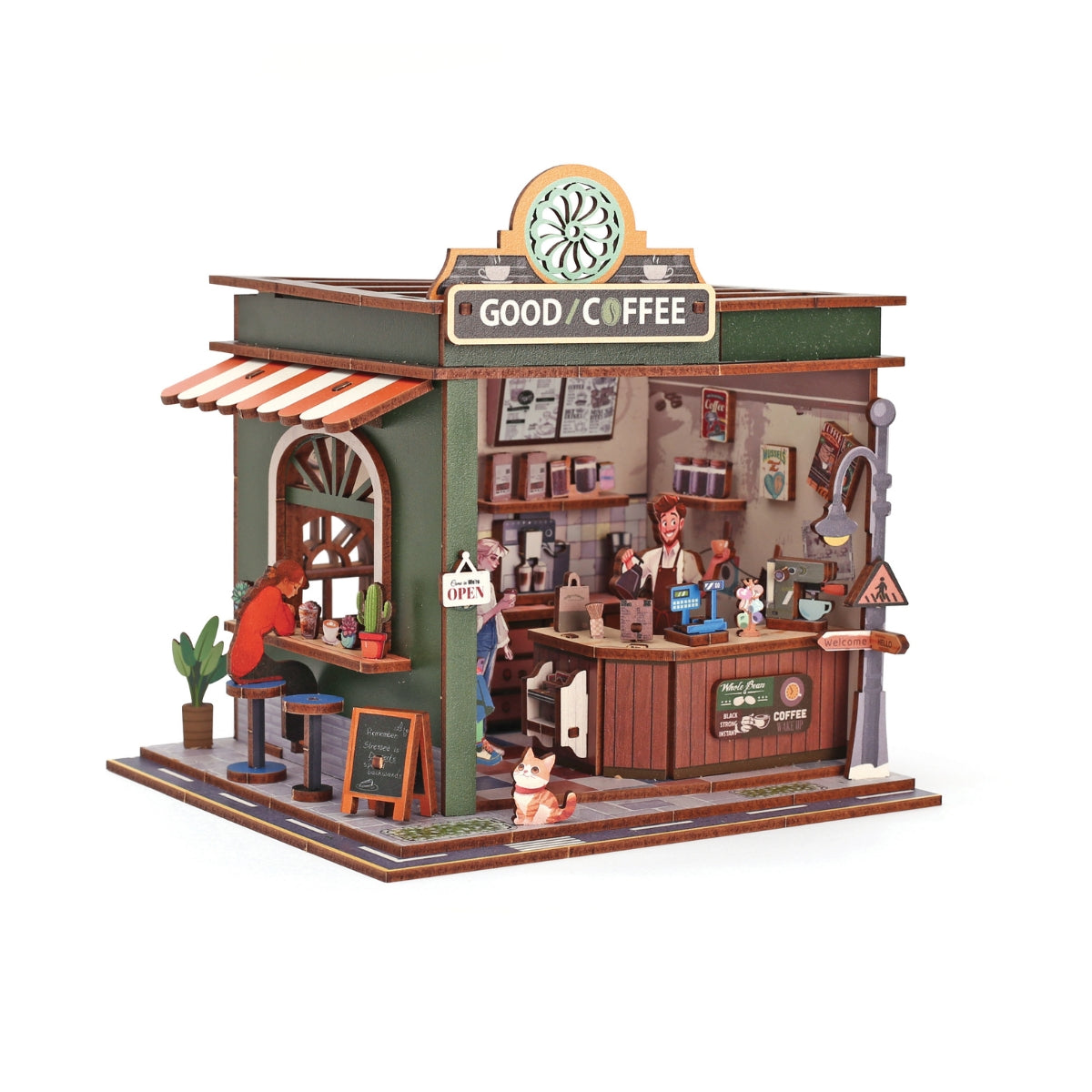 graine-cr-ative-coffee-shop-maquette-bois-miniature-led image 7