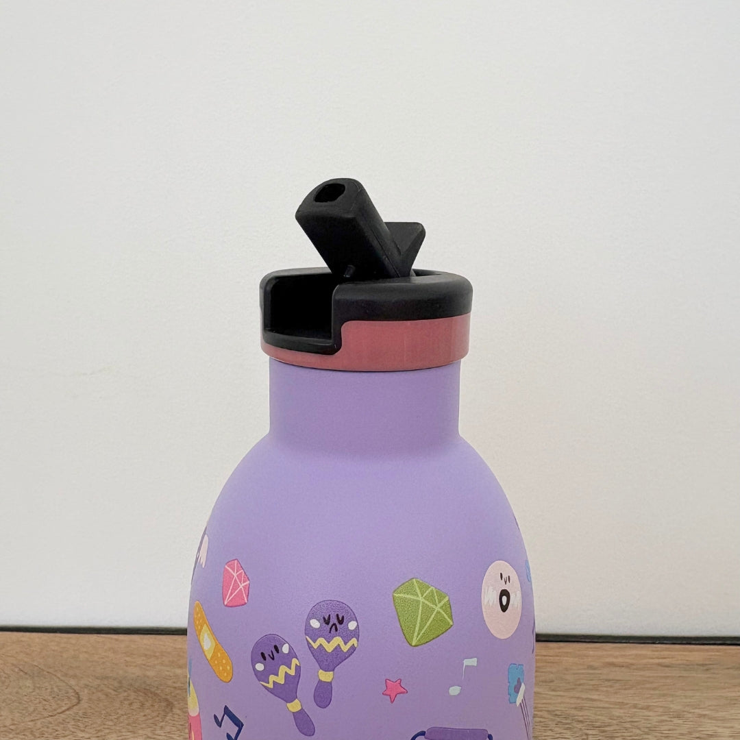 mes-courses-en-vrac-gourde-kids-250-ml-music-friends-gourde-enfant image 2