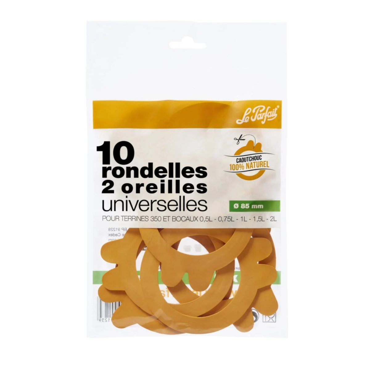 le-parfait-rondelles-2-oreilles-85-mm-lot-10 image 2