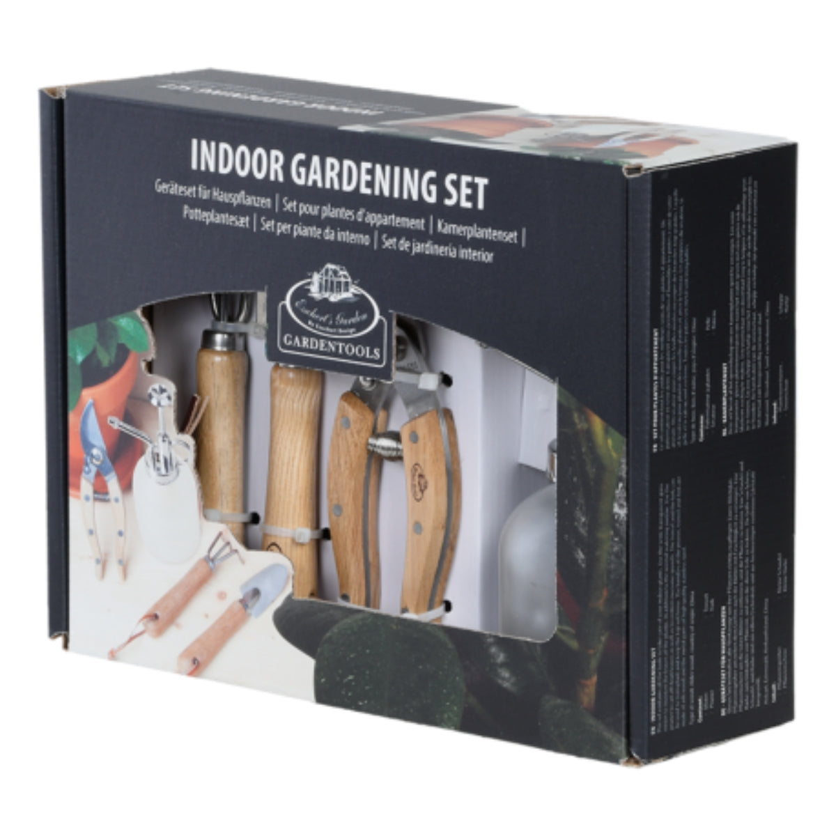 esschert-design-set-plantes-appartement-outils-inox-brumisateur image 1