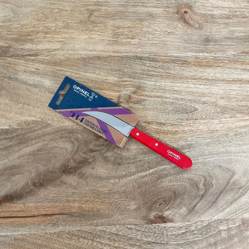 mes-courses-en-vrac-opinel-n-114-couteau-l-gumes-rouge image 1