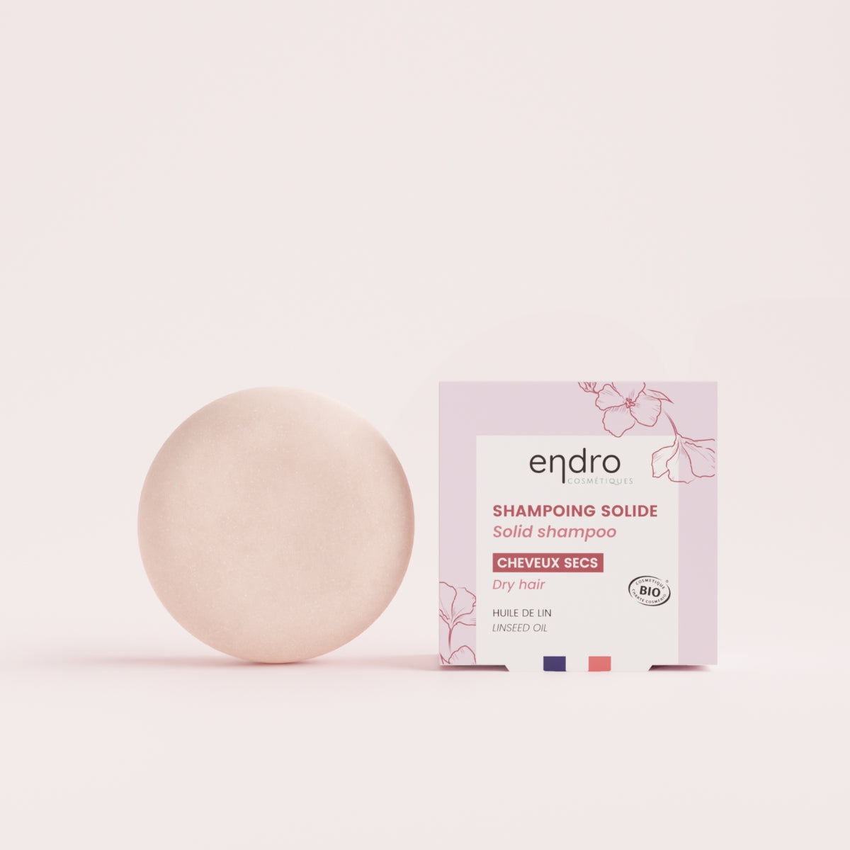 endro-shampoing-solide-cheveux-secs-argile-rose-fruits-rouges image 1