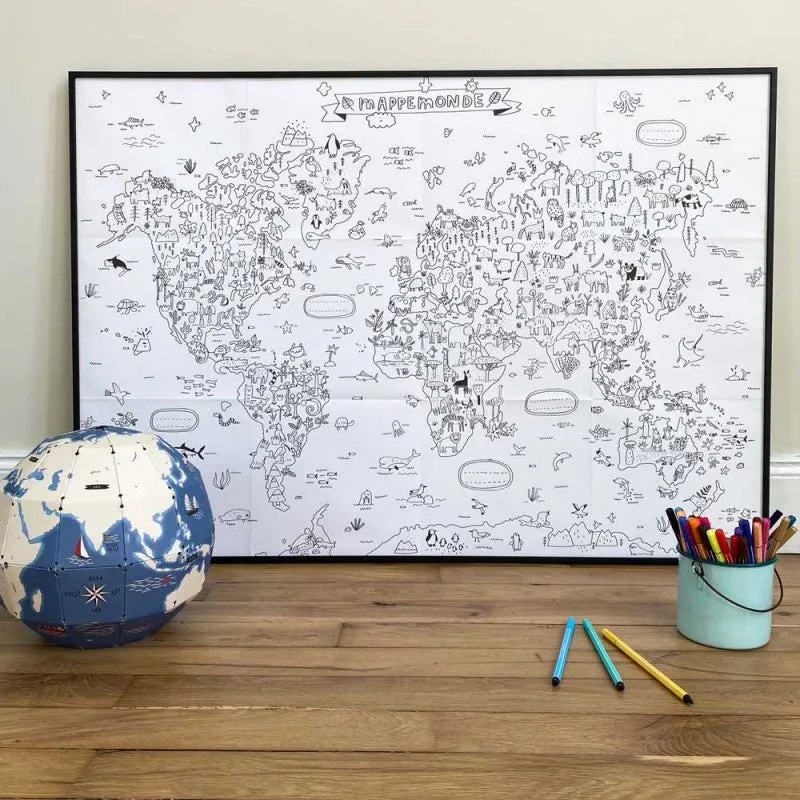 poster-g-ant-colorier-mappemonde-70x100-d-coration-chambre image 1