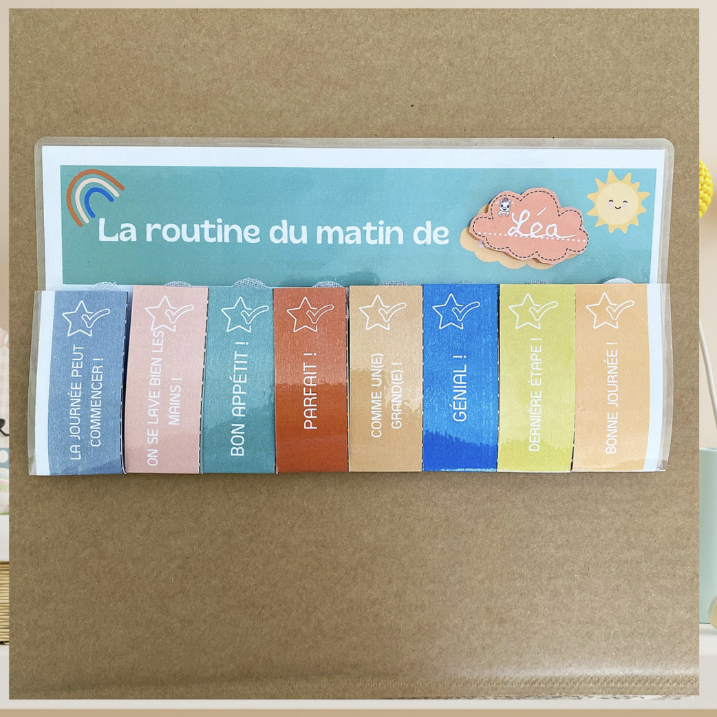 mes-courses-en-vrac-ma-routine-du-matin-enfant-tableau-montessori image 2