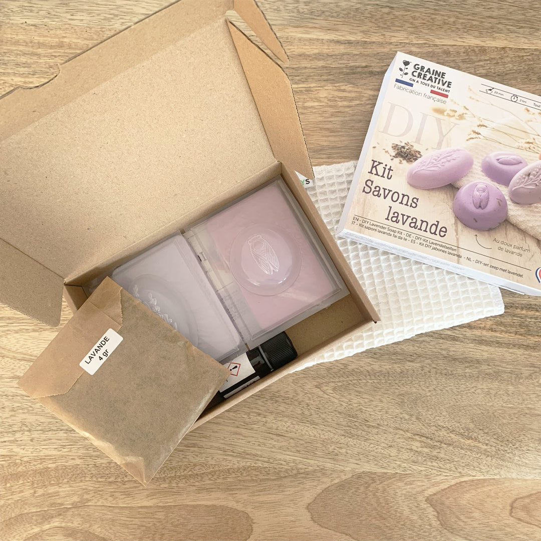 graine-cr-ative-kit-diy-coffret-savons-lavande-200-g image 2