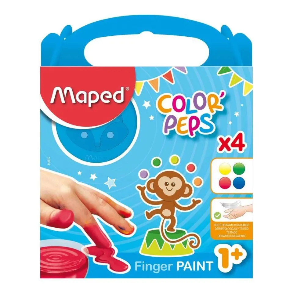 maped-peinture-aux-doigts-cr-ative-4-pots-enfant-tactile image 1
