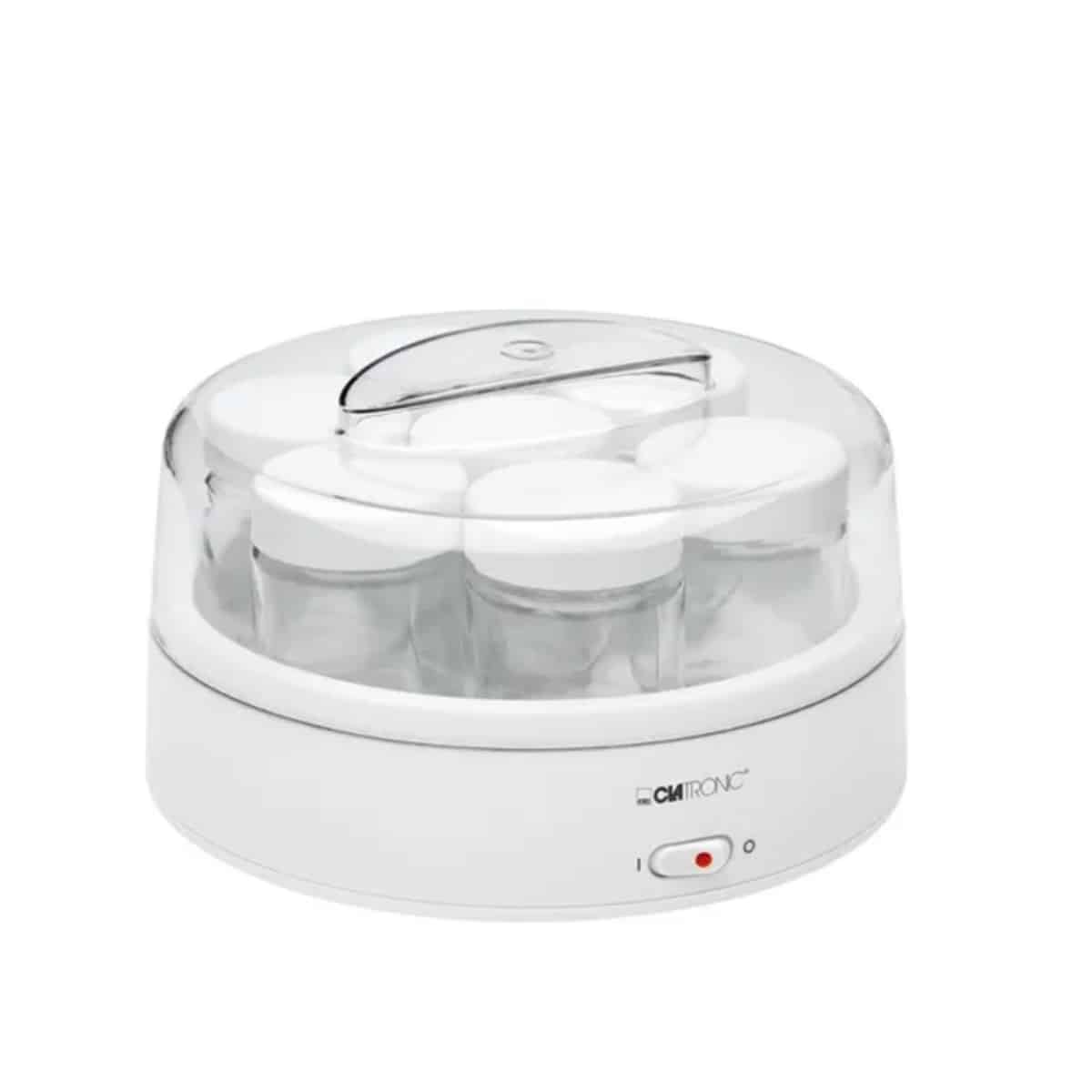 clatronic-yaourti-re-7-pots-en-verre-blanc-160-ml image 1