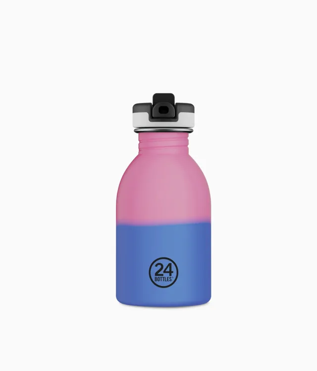 24-bottles-gourde-enfant-250-ml-reactive-pink-blue image 1