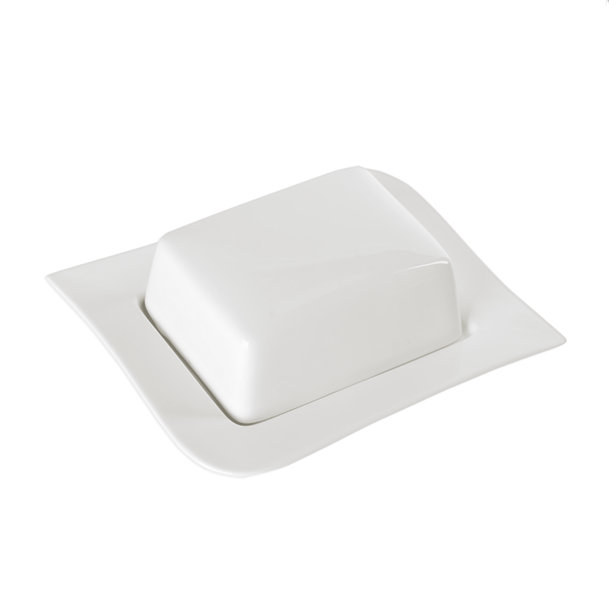 mes-courses-en-vrac-beurrier-porcelaine-blanc-bo-te-beurre image 1