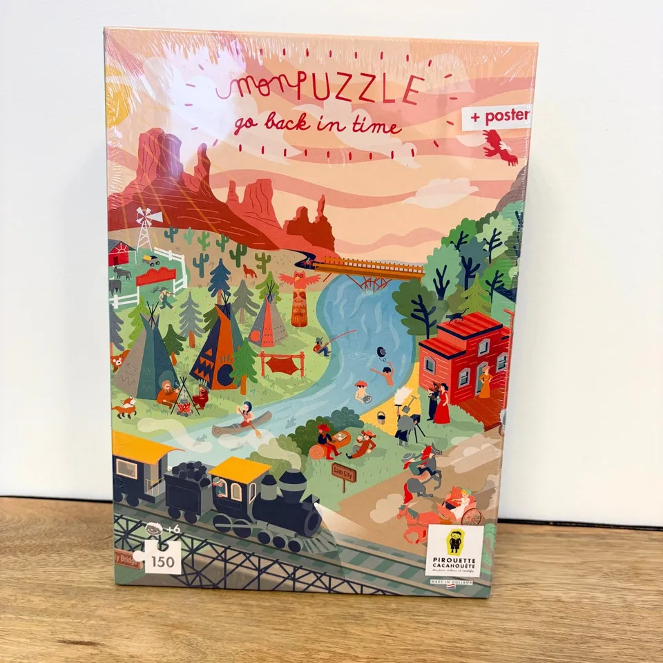 pirouette-cacahu-te-far-west-puzzle-enfant-150-pi-ces image 1