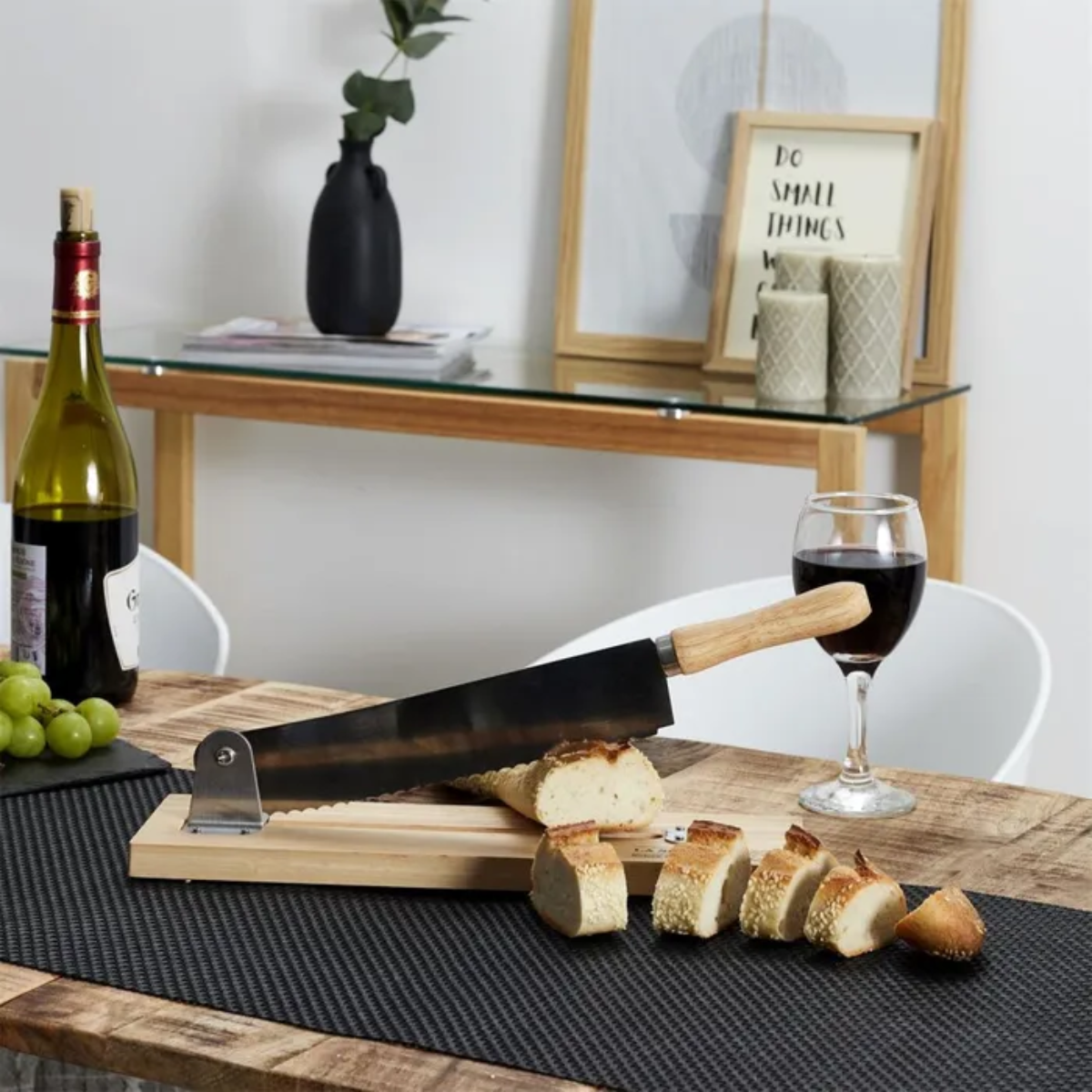 cook-concept-trancheuse-pain-lame-25-cm-bois image 1
