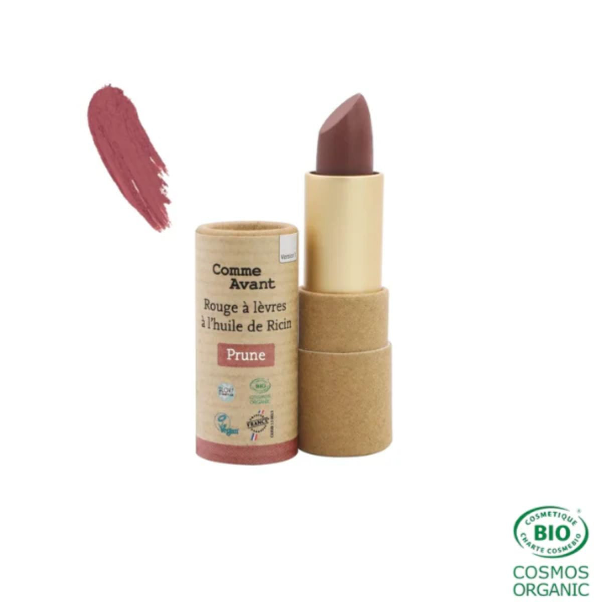comme-avant-ricin-prune-rouge-l-vres-bio-semi-mat image 1