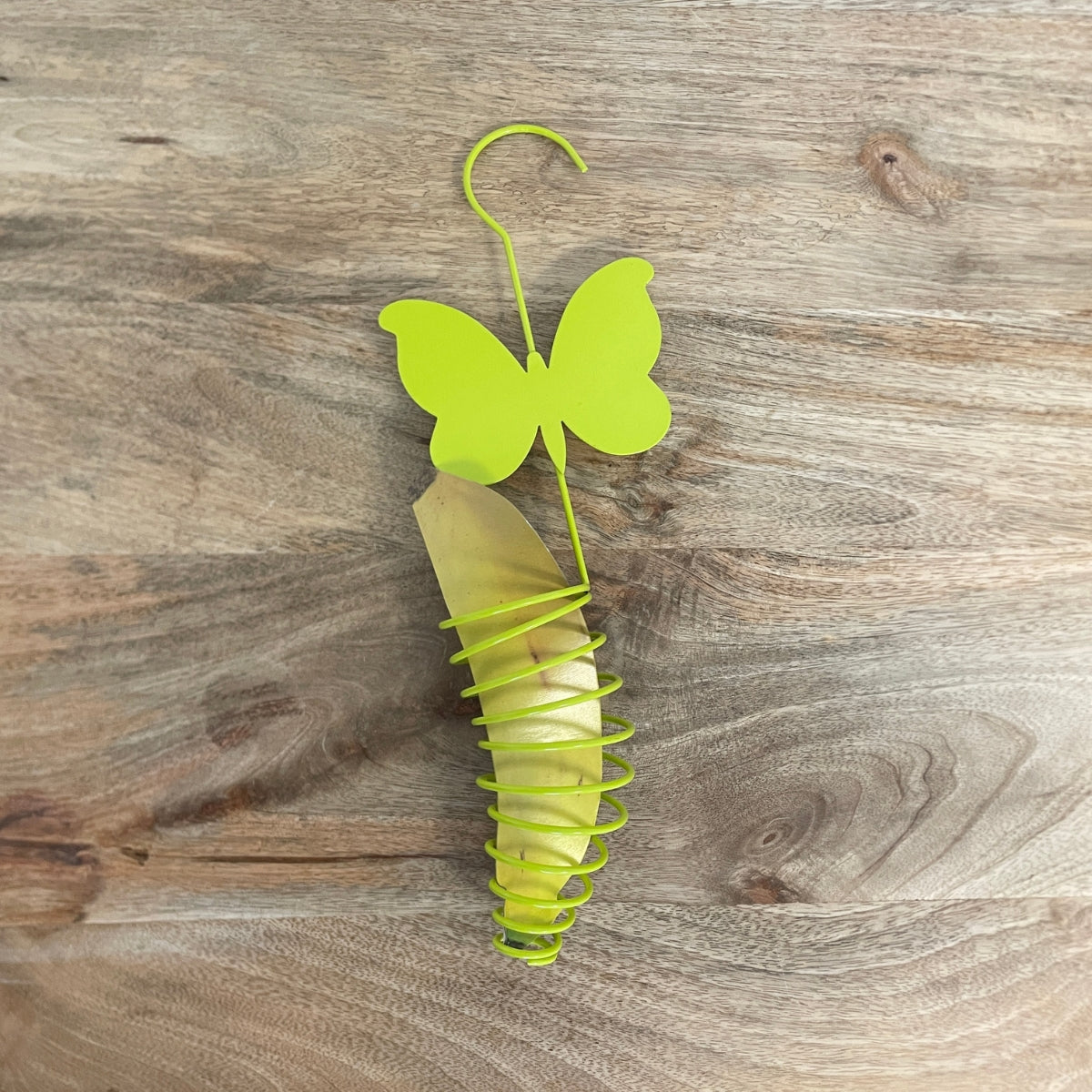 esschert-design-mangeoire-pour-papillon-jaune-suspendre image 1