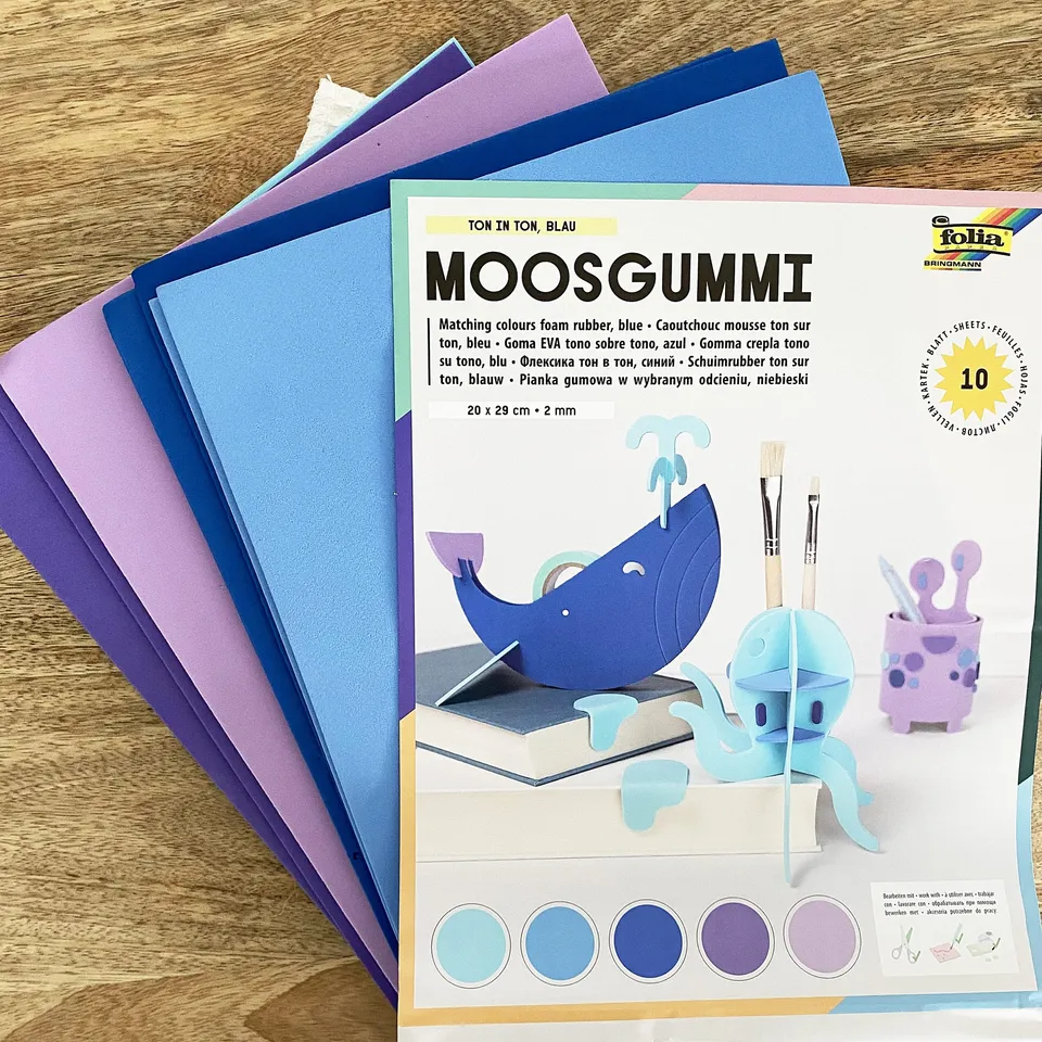 mes-courses-en-vrac-kit-cr-atif-mousse-bleue-10-plaques-2-mm image 1