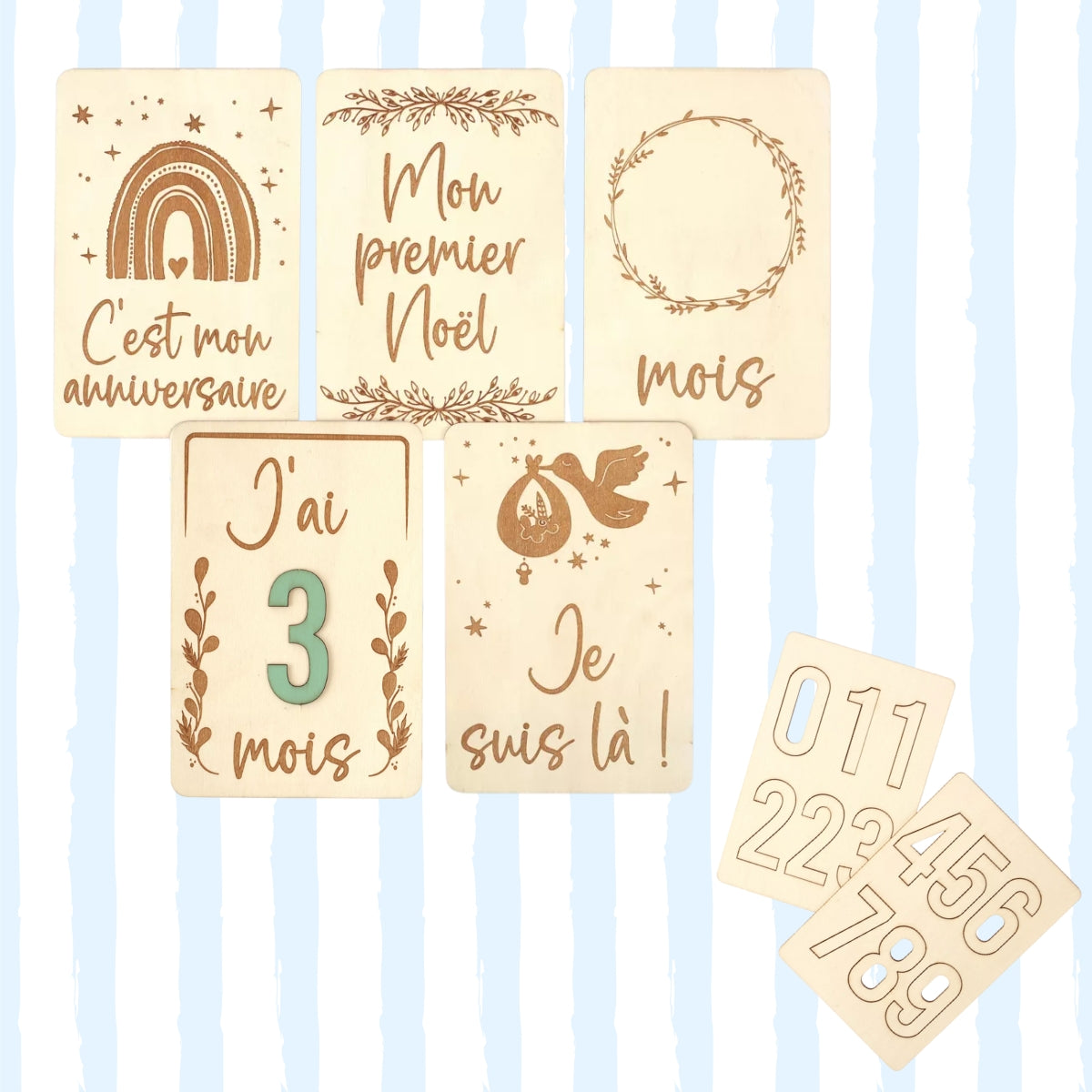 graine-cr-ative-cartes-tapes-cartes-bois-grossesse-b-b image 1