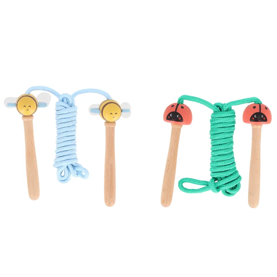 corde-sauter-enfant-213-cm-poign-es-bois-h-tre image 1
