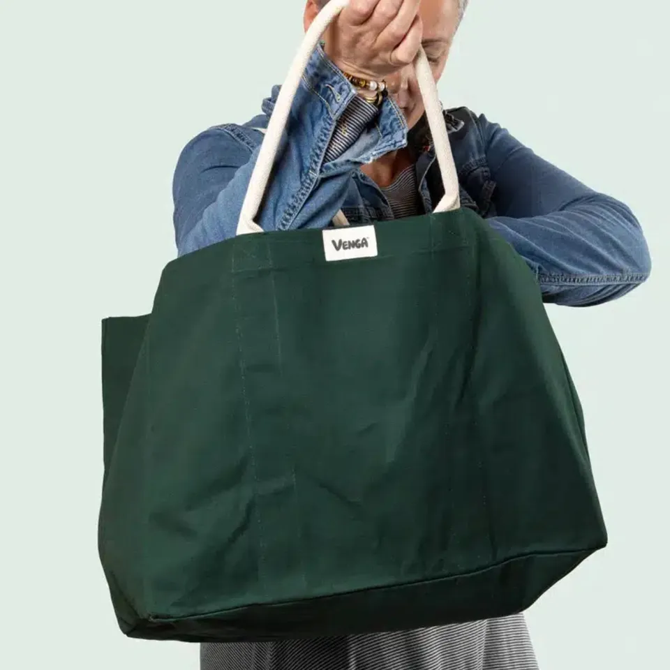 venga-kombu-grand-sac-cabas-vert-courses-r-utilisable image 1