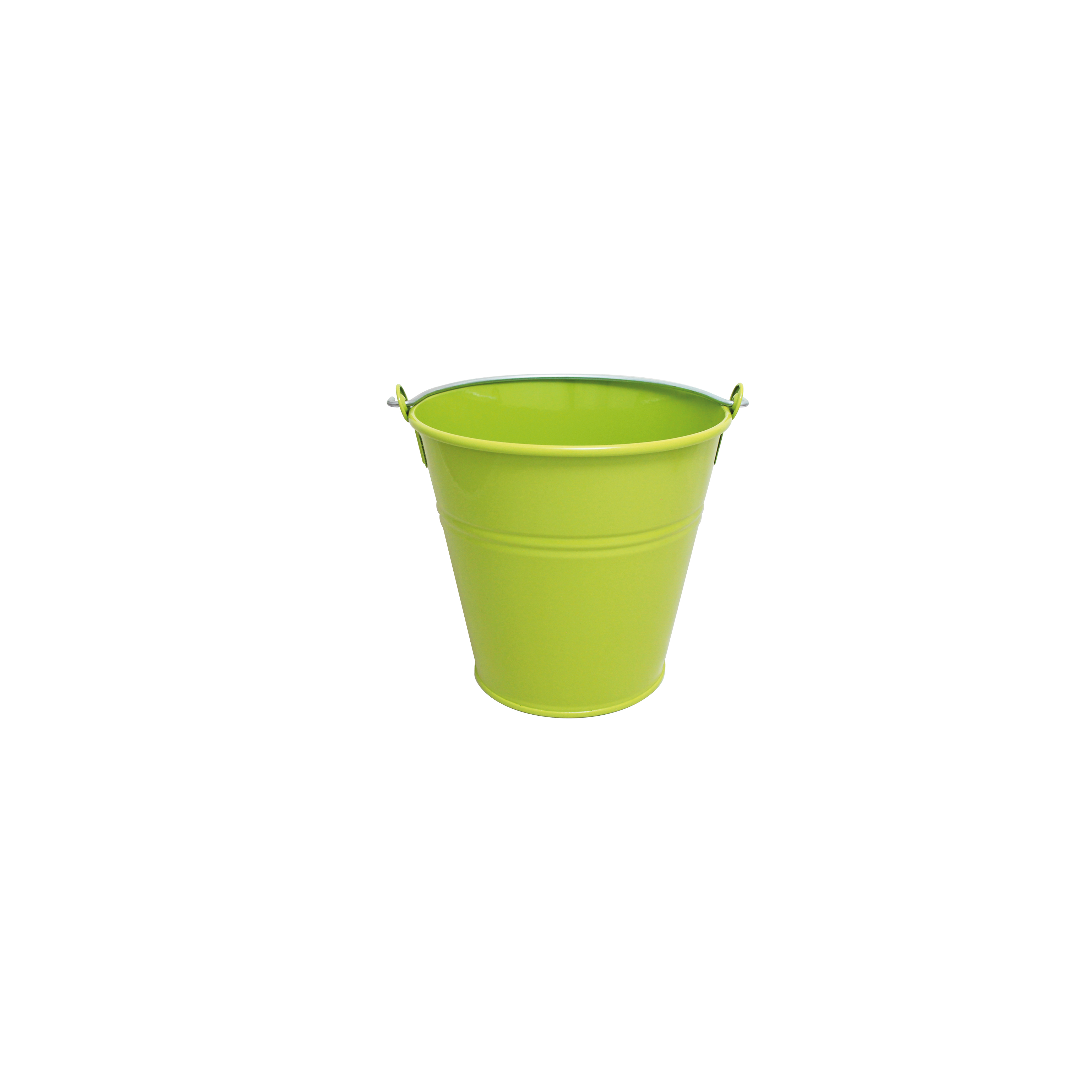 guillouard-luciole-seau-vas-3-5l-acier-galvanis-vert-olive image 1