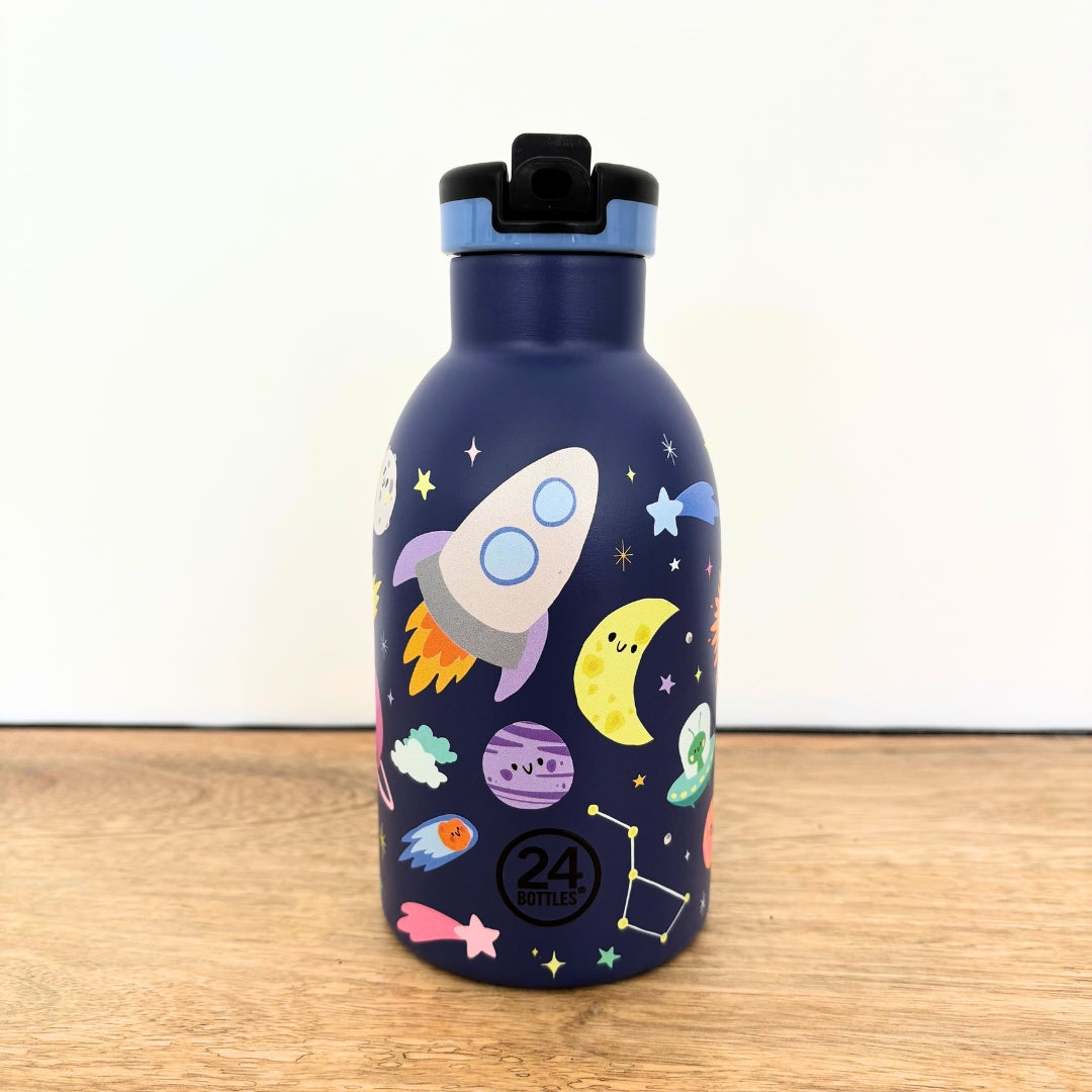 24-bottles-gourde-kids-330ml-space-friends-inox-enfant image 1
