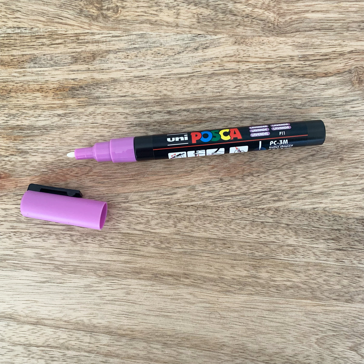 posca-marqueur-peinture-lavande-pointe-fine-bocaux image 2