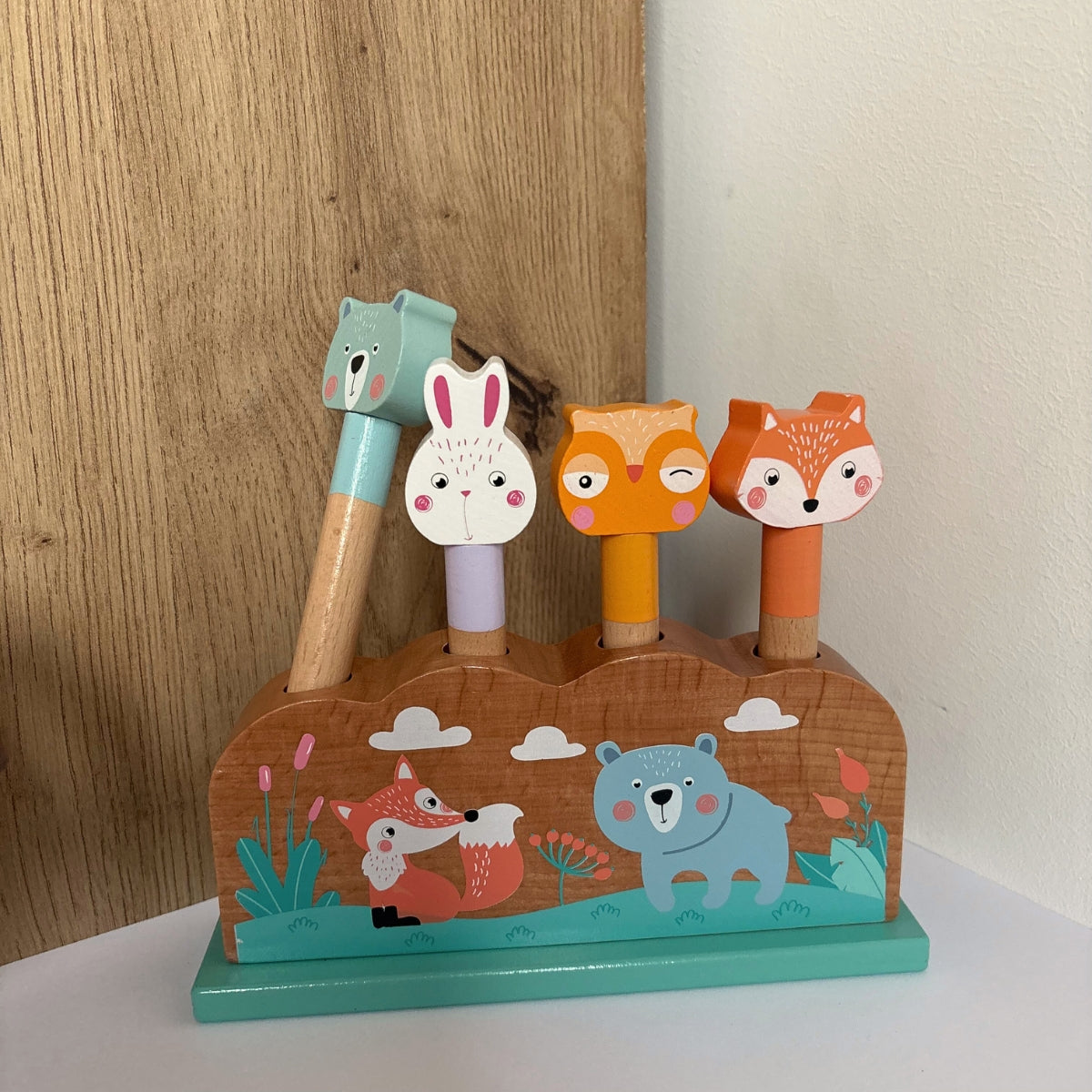 smallfoot-animaux-sauteurs-pastel-jeu-encastrement-bois image 4