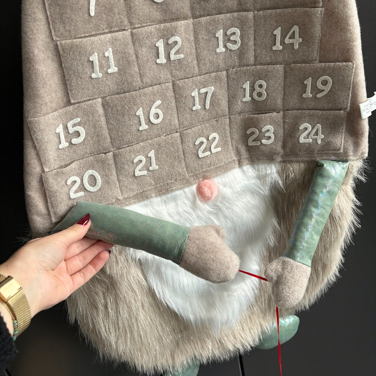 zentrada-calendrier-avent-gnome-g-ant-86-cm-poils-longs image 3