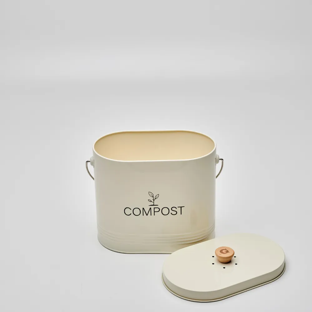 guillouard-luciole-seau-compost-ovale-3l-beige-filtre image 3