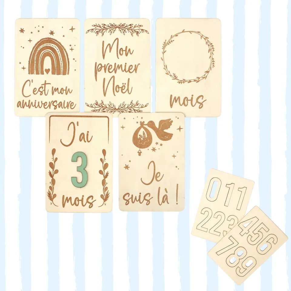 graine-cr-ative-cartes-tapes-cartes-bois-grossesse-b-b image 1