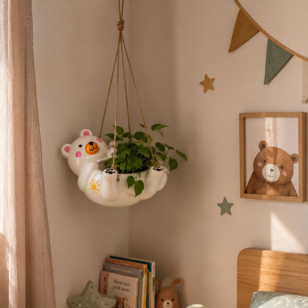 graine-cr-ative-pot-ourson-c-ramique-peindre-suspendu image 4