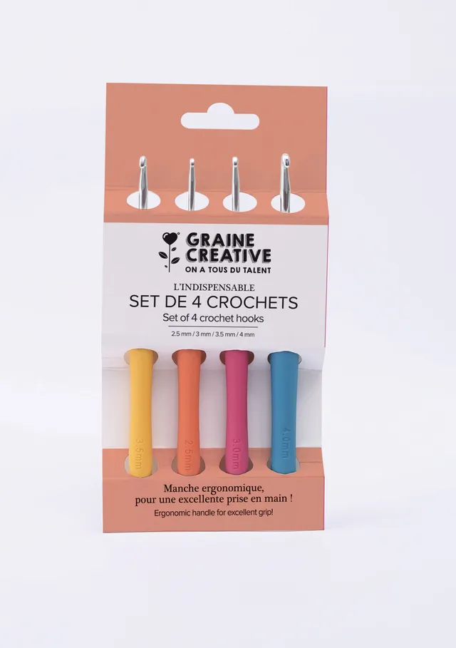 graine-cr-ative-lot-4-crochets-ergonomiques-amigurumi-2-5-4-mm image 1