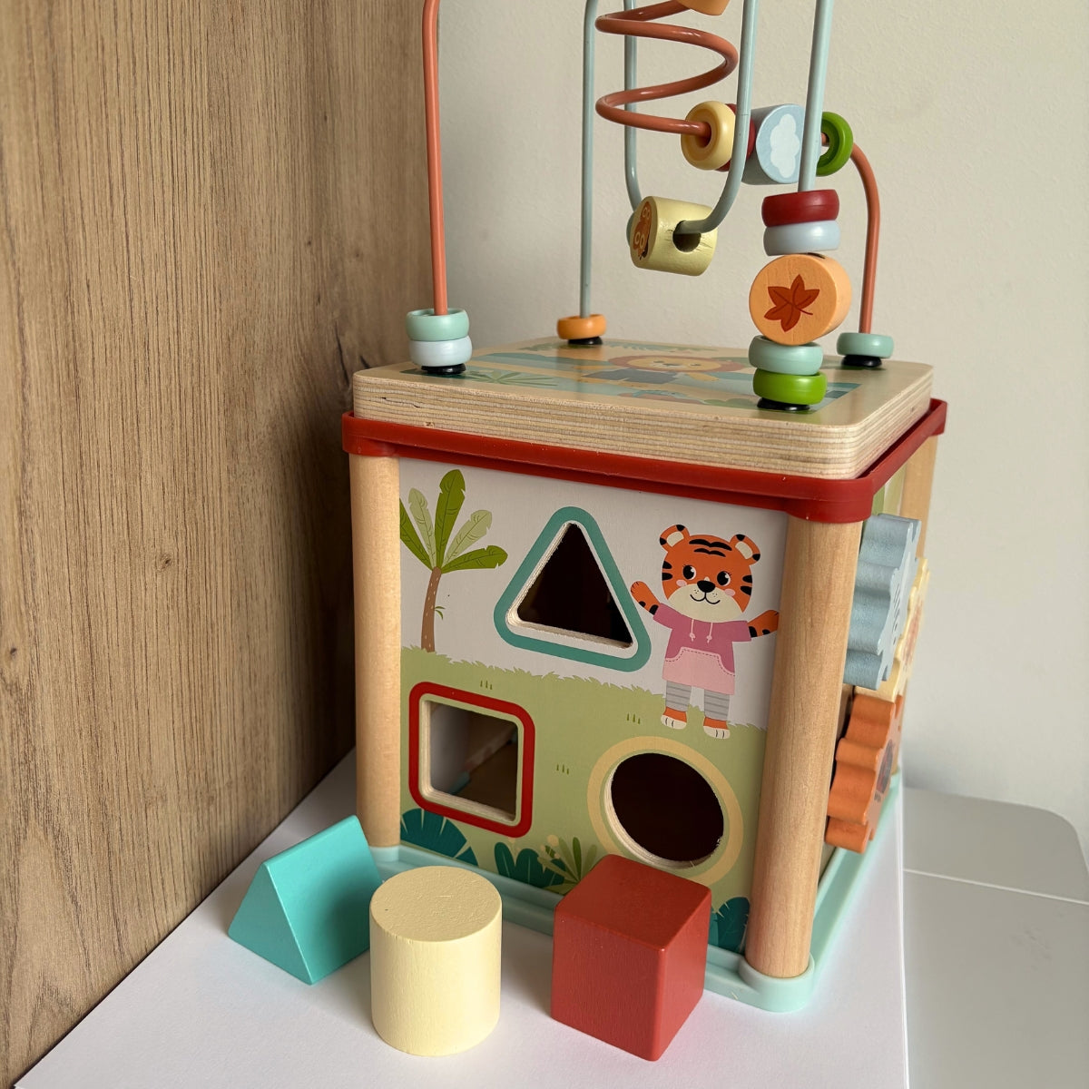 smallfoot-jungle-friends-cube-de-motricit-bois-animaux-jungle image 6